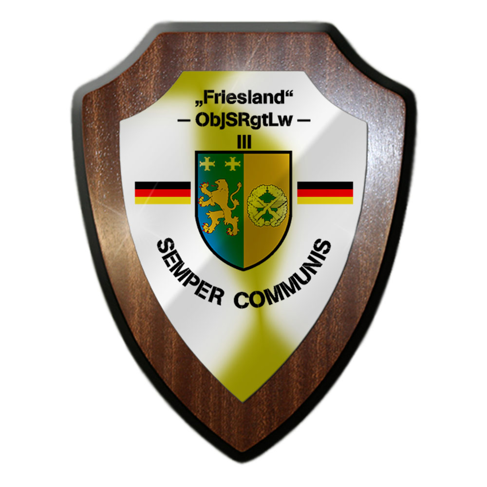 ObjSRgtLw Air Force Protection Regiment Semper Communis Wall Sign # 27304