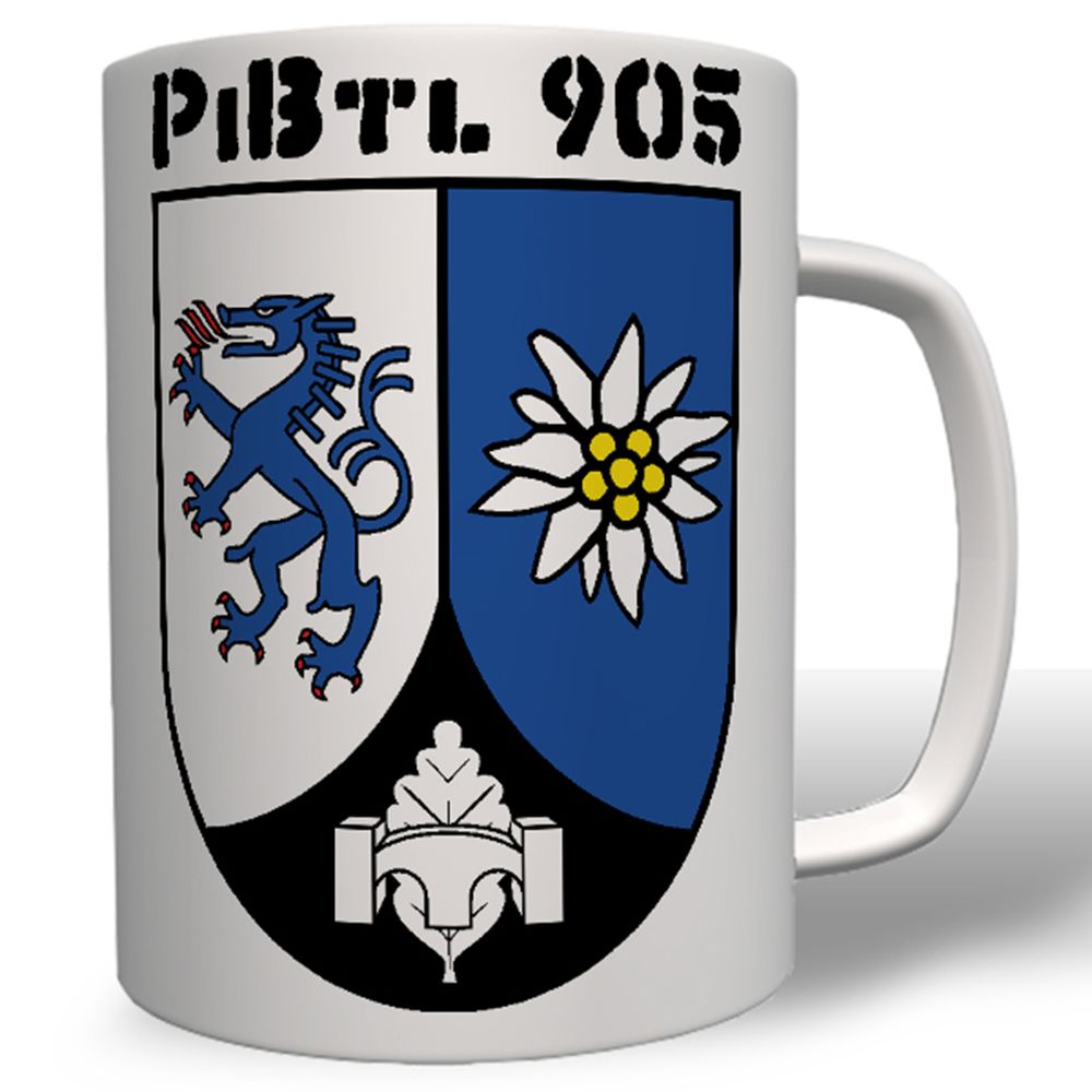 PzBtl 905 Panzerbataillon Edelweiß Panzer Bataillon Wappen Abzeichen - #5589