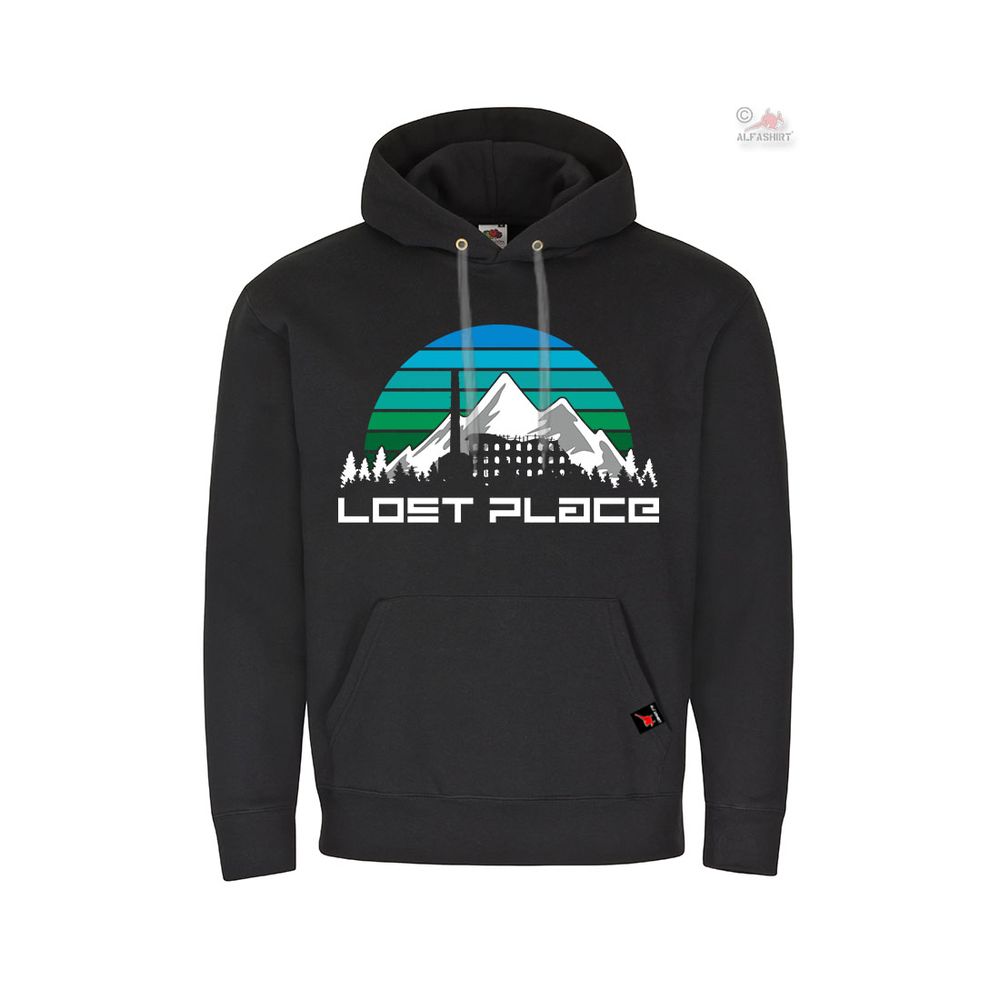 Hoodie Lost Places Outdoor Survival Abenteuer Bushcraft Pullover Kapuze #634
