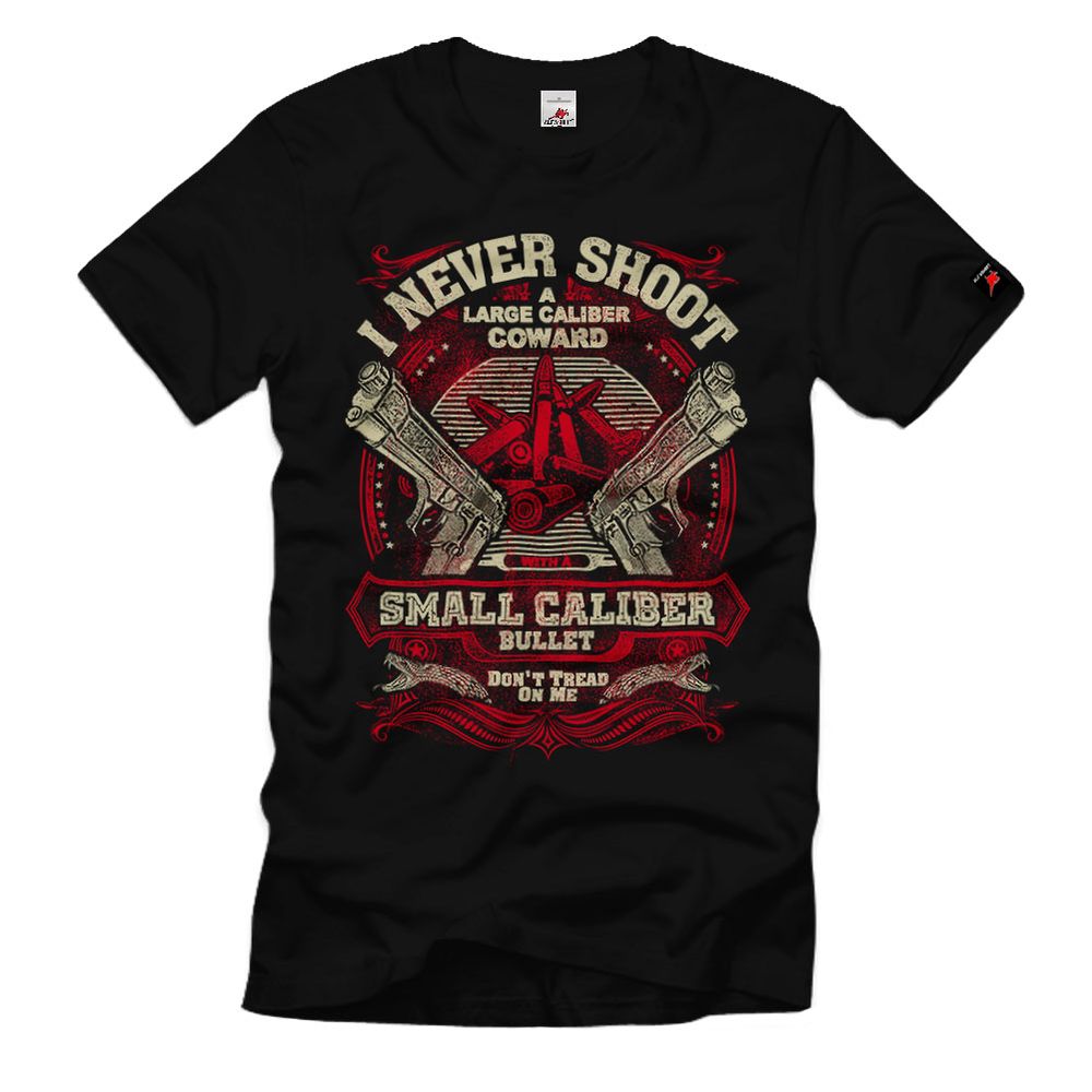 Gun Control I Never Shoot Amerika Feigling  T-Shirt#32783