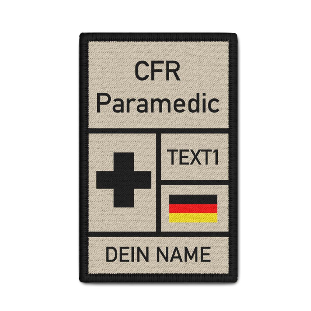 Patch CFR Paramedic Community first responder rescue service Klett#39386