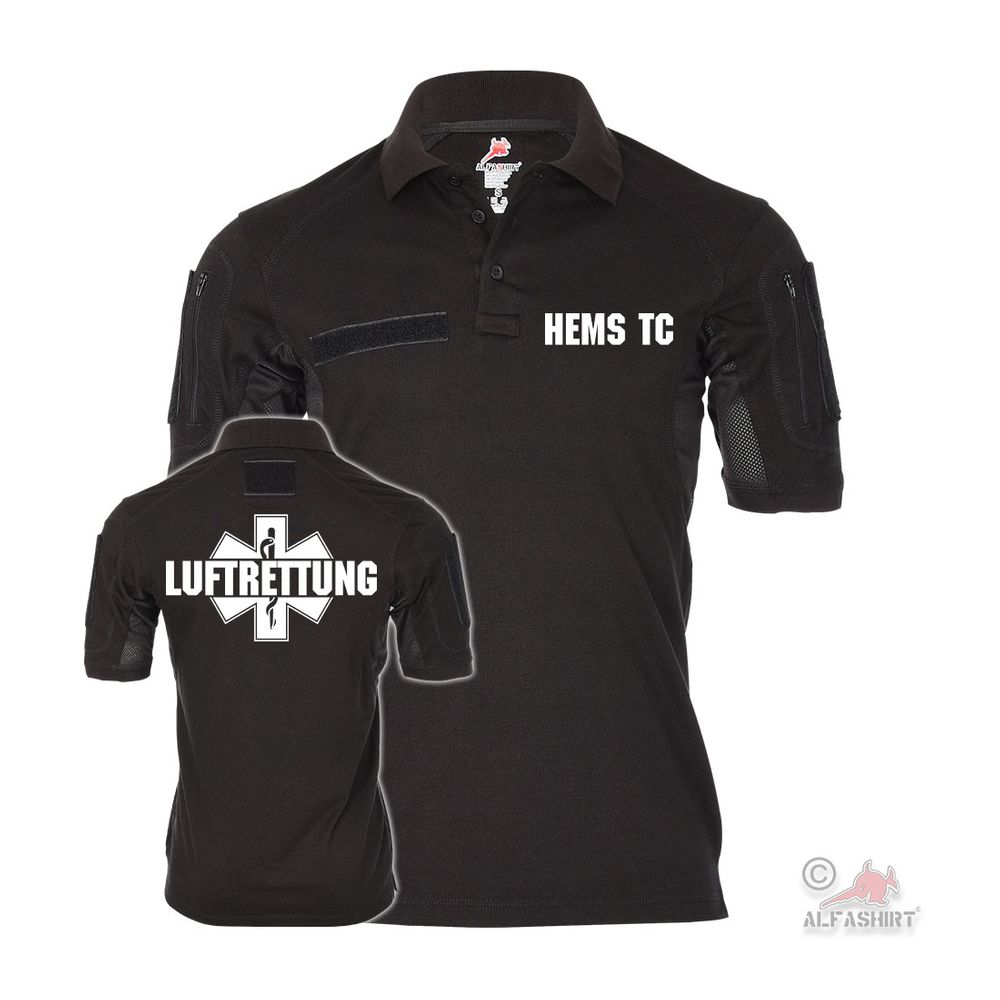Tactical Polo HEMS TC Luftrettung SAR Notfallmediziner Medic Sanitäter #39203