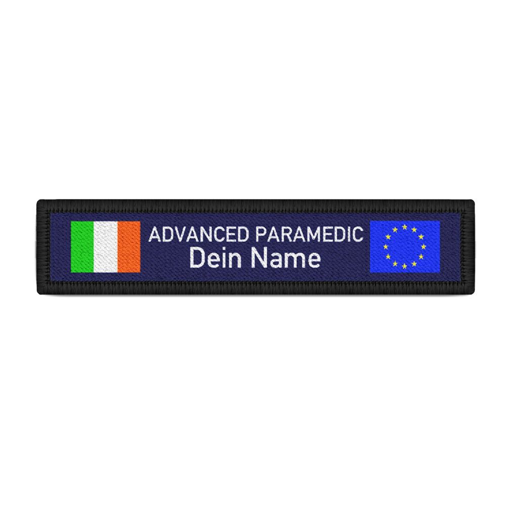 Patch Flagge Fahne Irland Ireland EU Europa Advanced Paramedic Fachkraft #46692