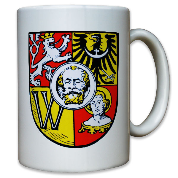 Wroclaw Wroclaw coat of arms badge emblem historical - cup of coffee # 11458