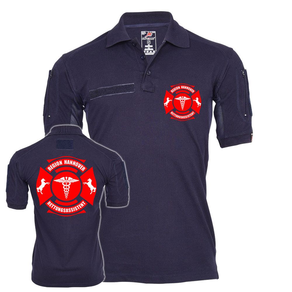 Tactical Polo Region Hannover Rettungsassistent Sanitäter RettAss Shirt#23254