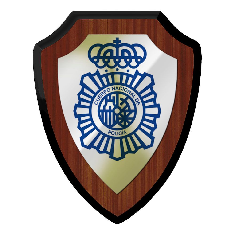 Heraldic shield Cuerpo Nacional de Policía CNP Spain coat of arms emblem #46388