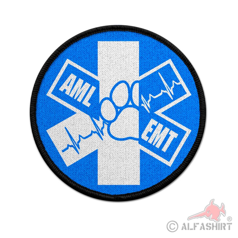Patch ANIMAL PARAMEDIC AML-EMT Tier Rettung Rettungssanitäter Verein #38798