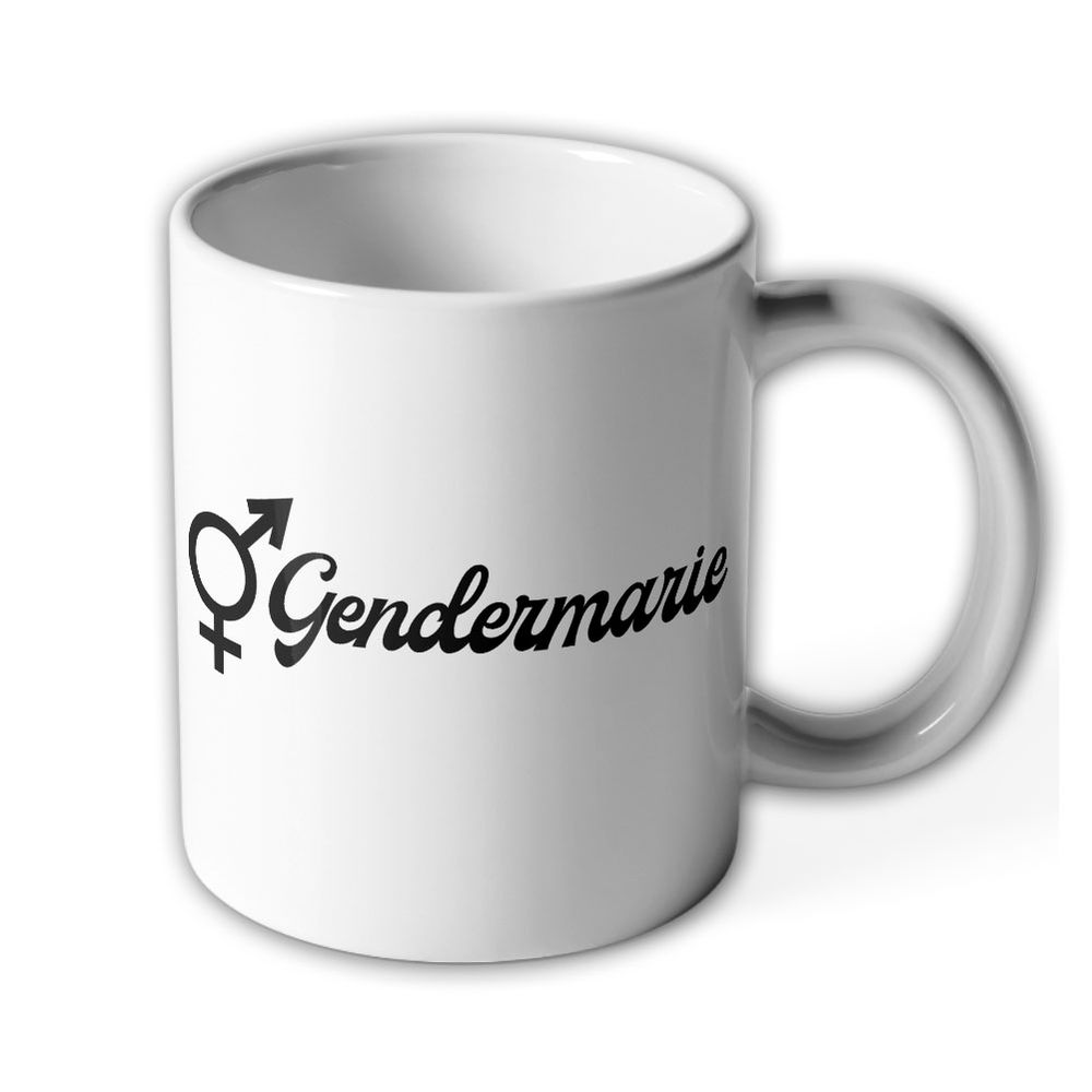 Gendarmerie Gender Marie Neutral Colleague Gift Gender Humor Mug # 38364