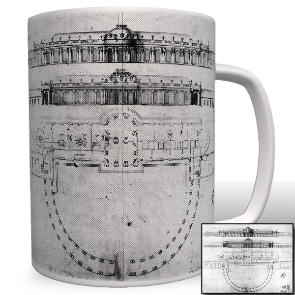 Sanssouci Frederick the Great Fridericus Rex Postdam Mug # 4324