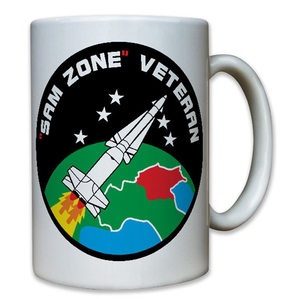 Sam Zone Veteran Militär Nuklear Atomwaffe Atomare Waffe Wappen - Tasse #8557