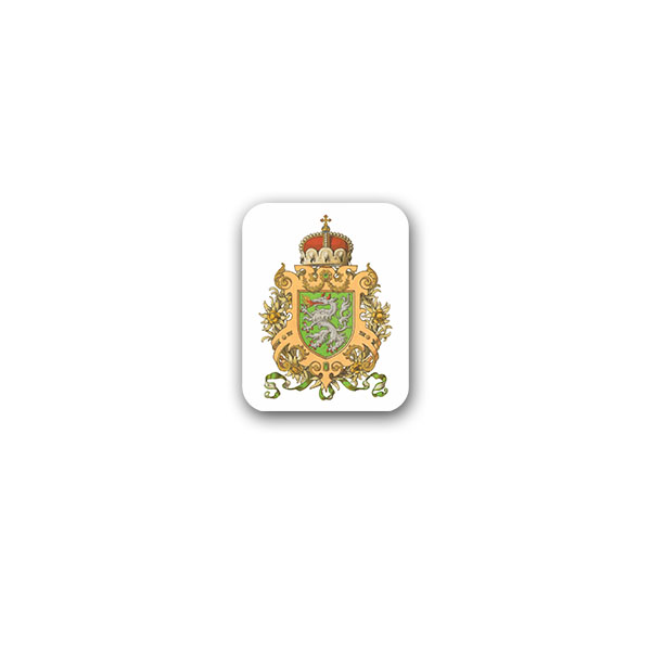 Aufkleber/Sticker Herzogtum Steiermark Österreich Graz Herzog Wappen 6x7cm A3215
