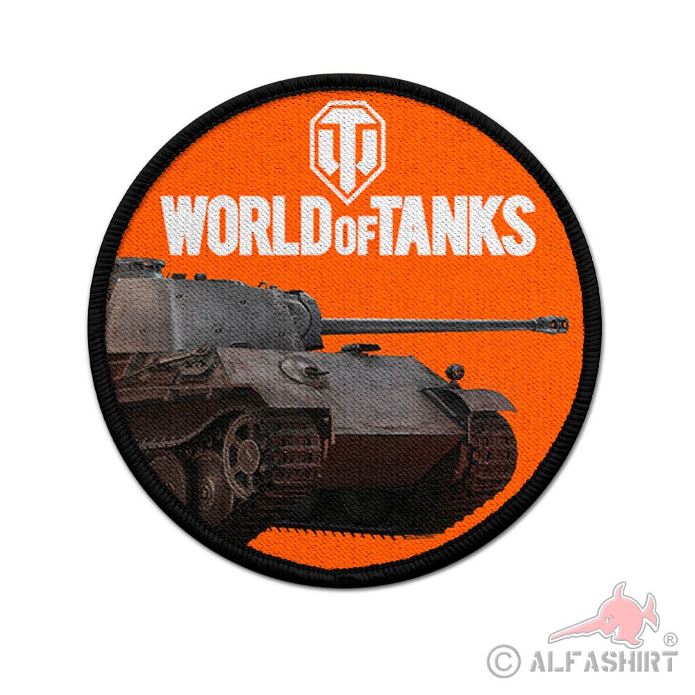 Patch WOT Panther World of Tanks Panzer Aufnäher Logo Wappen #42033