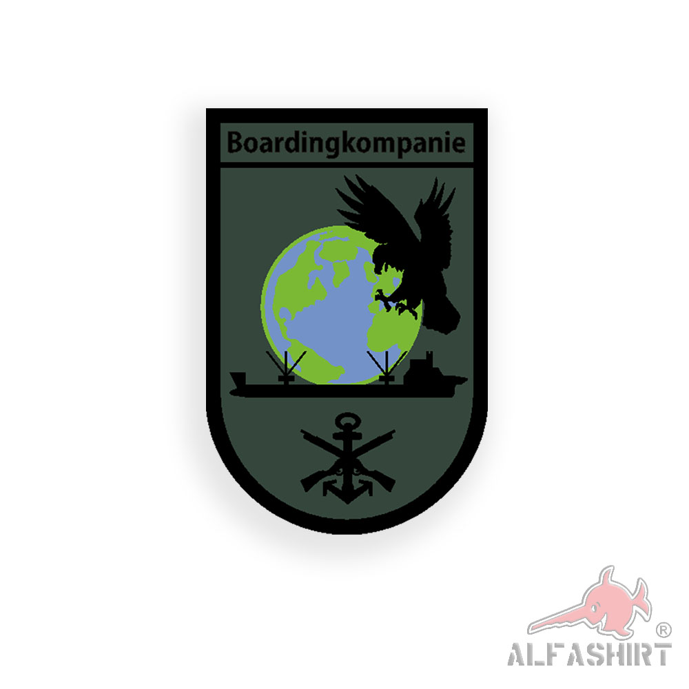 Aufkleber/Sticker Boardingkompanie Marine Marinesicherungsdienst 5x7cm A2579
