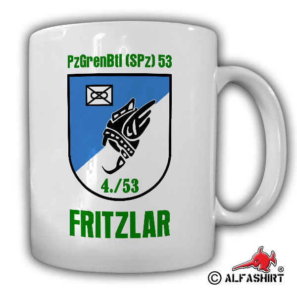 4 PzGrenBtl Spz 53 Fritzlar Panzergrenadierbataillon Kompanie Tasse #17267