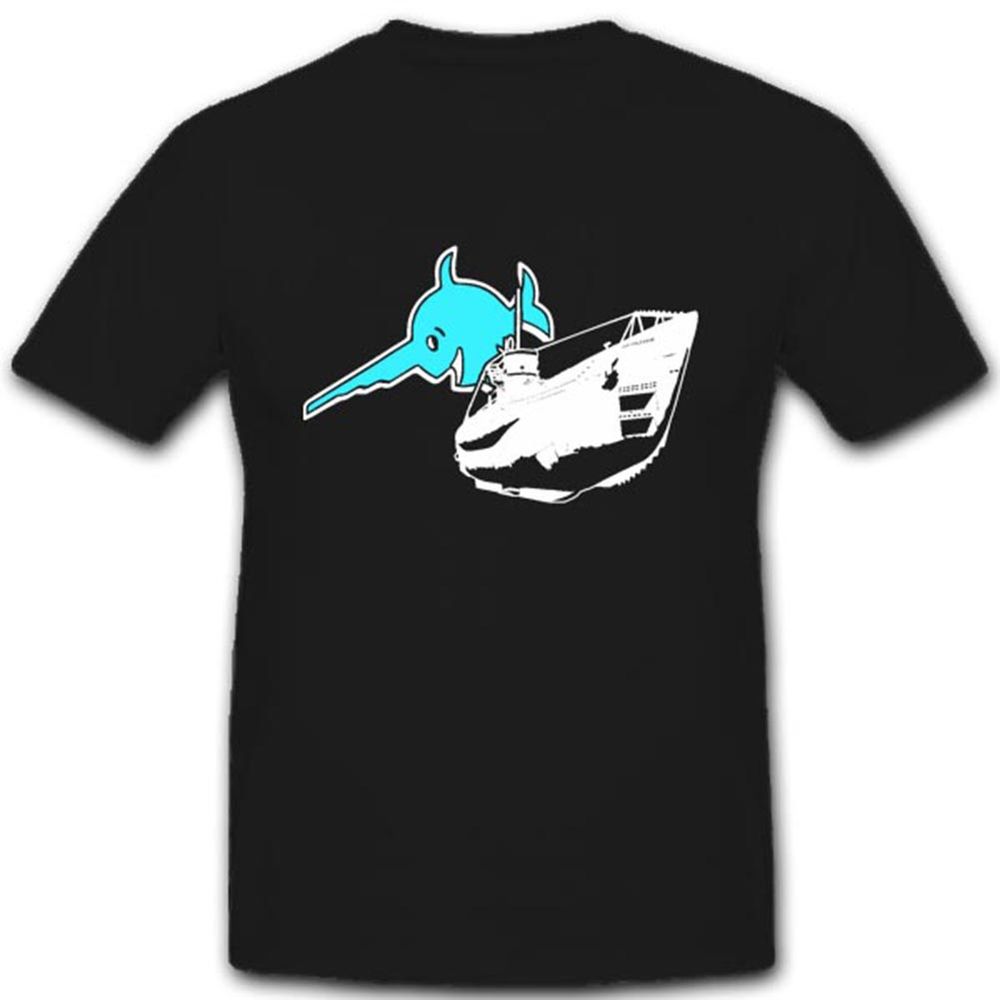 UBoot 96 hellblau Marine Wh Unterseeboot Wk Typ Vii C Atlantik T Shirt Herren #3357