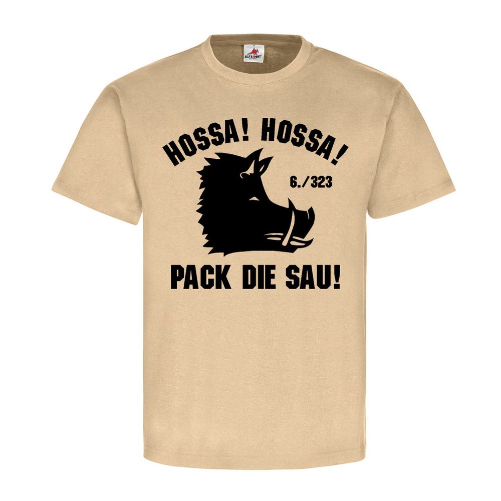 6 Panzermörserkompanie PzGrenBtl 323 Pack die Sau ! M113 Kompanie T Shirt #12744