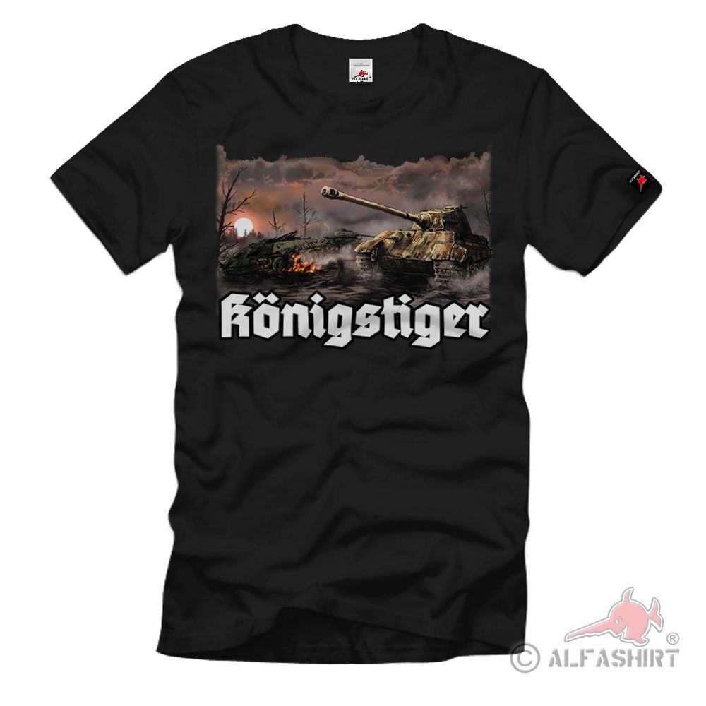 Pete Ashford King Tiger Tank Panzerkampfwagen VI Tiger II Sd T-Shirt # 35434