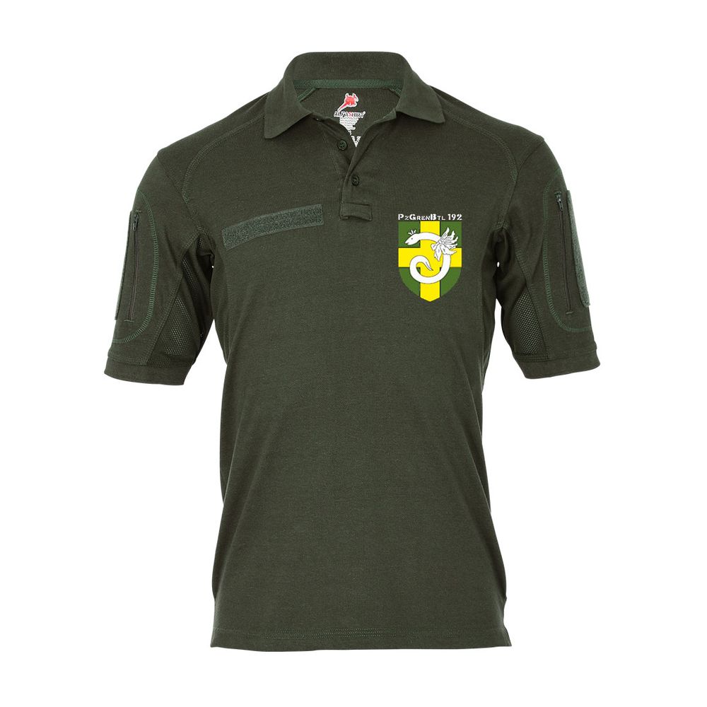 Tactical Poloshirt PzGrenBtl 192 Panzer Grenadier Battailon Wappen #22212
