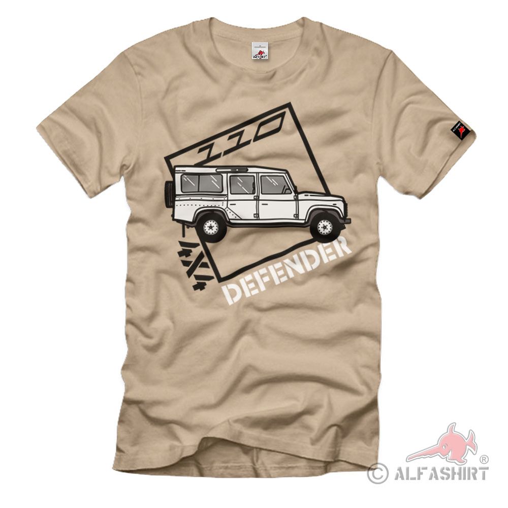Defender 110 County Station-Wagon Allrad 4x4 Geländewagen Crew T-Shirt#36742