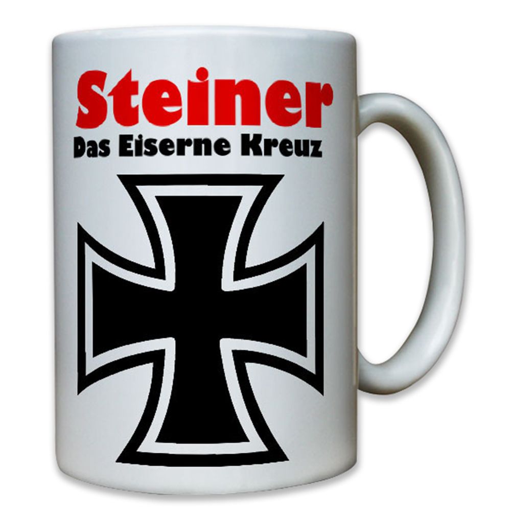 Steiner Das Eiserne Kreuz Kriegsfilm Feldwebel Rolf Orden -Tasse #8073