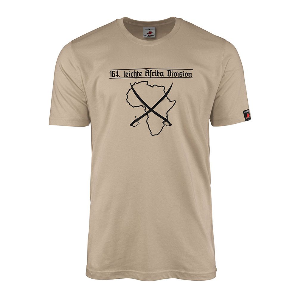 164te Leichte Afrika Division Dak Wk Militär Heer Wh Deutschland - T Shirt #7652