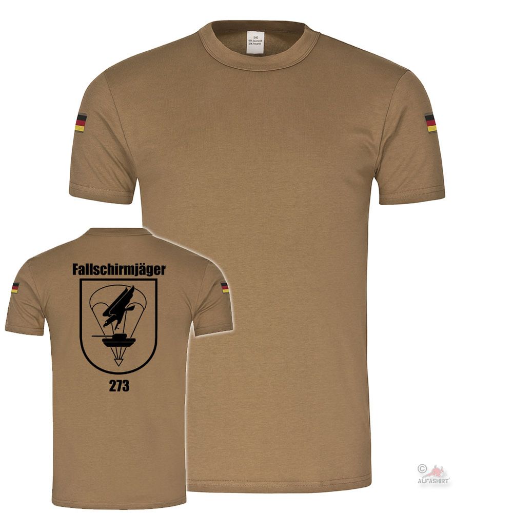 BW Tropen FSchJgBtl 273 Paratrooper Battalion Coat of Arms Tropical Shirt # 18607