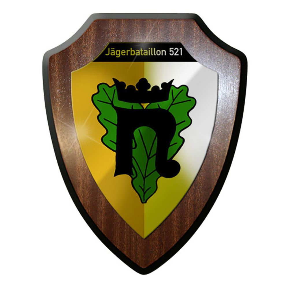 Wappenschild - Jägerbataillon 521-Northeim Bundeswehr JgBtl Jäger #12771