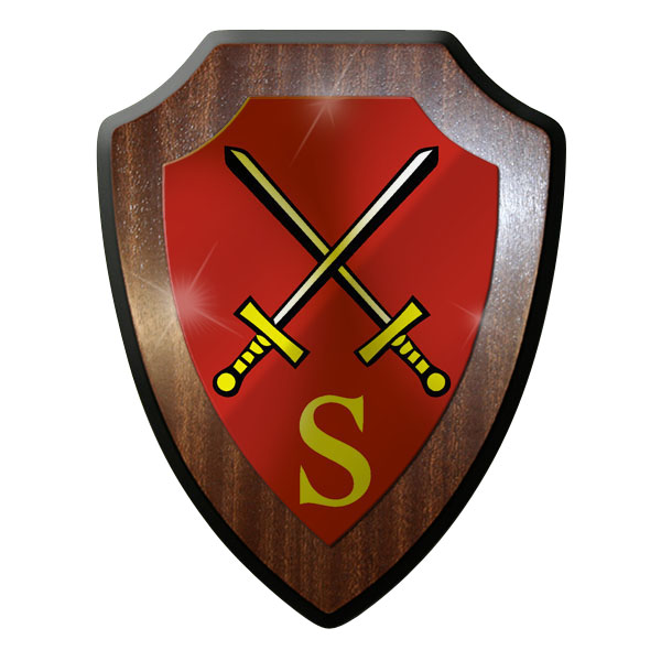Wappenschild / Wandschild - Stabsschule des Heeres Schule Bundeswehr #8808