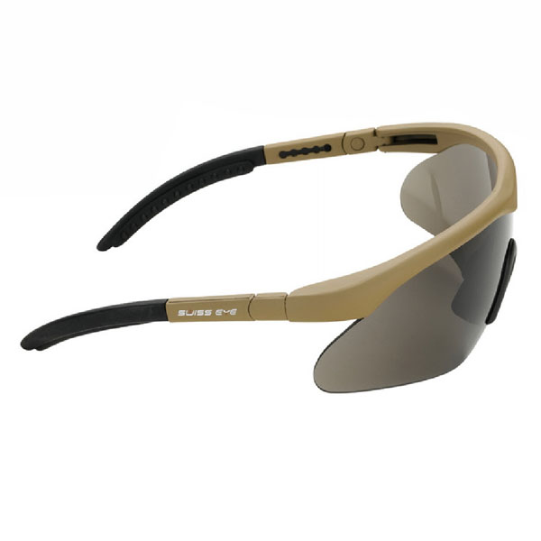 Tactical Goggles Raptor BLACK Sport Glasses Hobby Replaceable # 17824