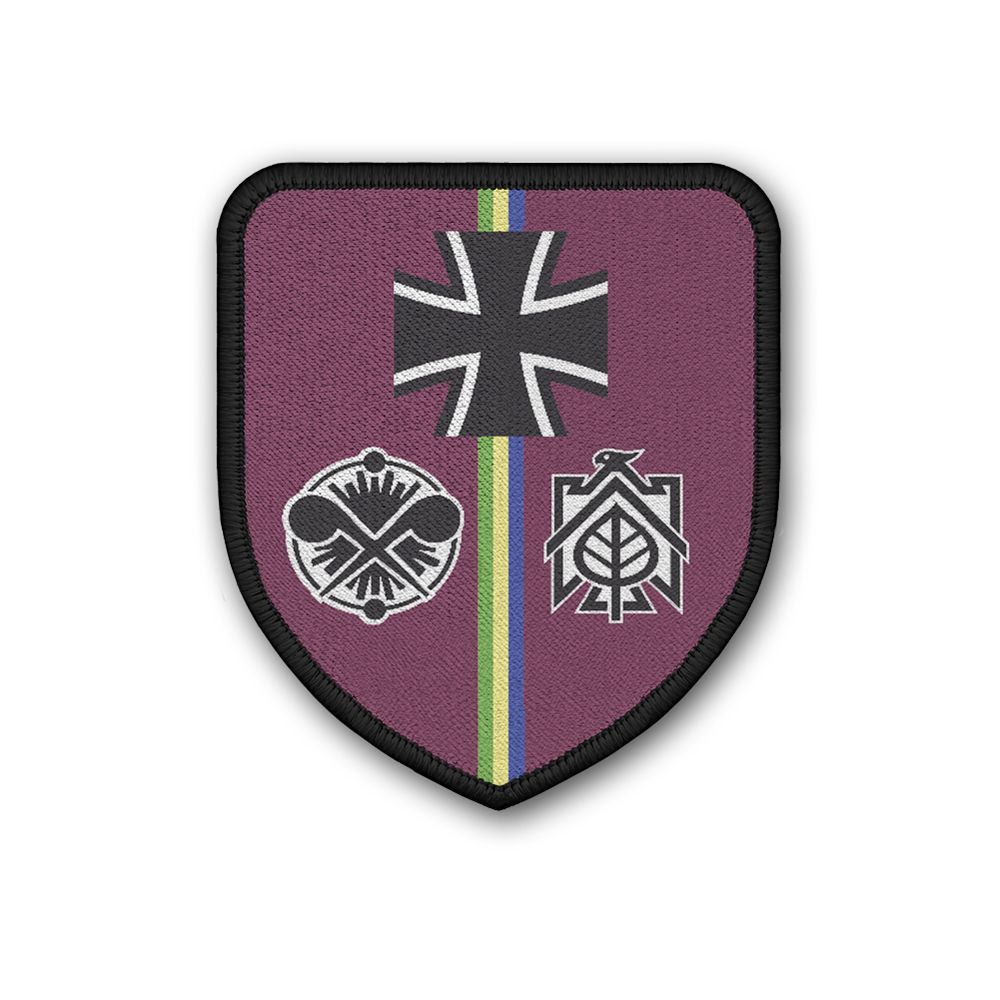 Patch  Flausch S ABCAbw Sonthofen SABCAbw-GSchAufg Bundeswehr #22488