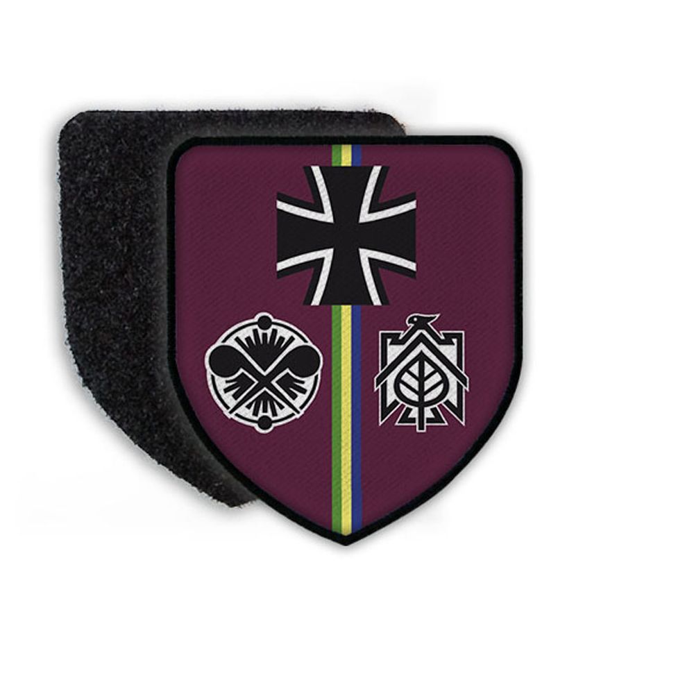 Patch  Flausch S ABCAbw Sonthofen SABCAbw-GSchAufg Bundeswehr #22488