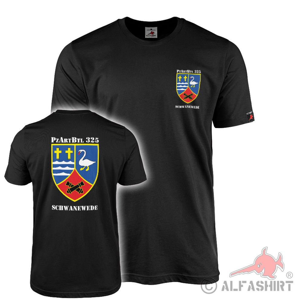 T-Shirt Panzerartilleriebataillon PzArtBtl 325 Schwanewede Niedersachsen #42526