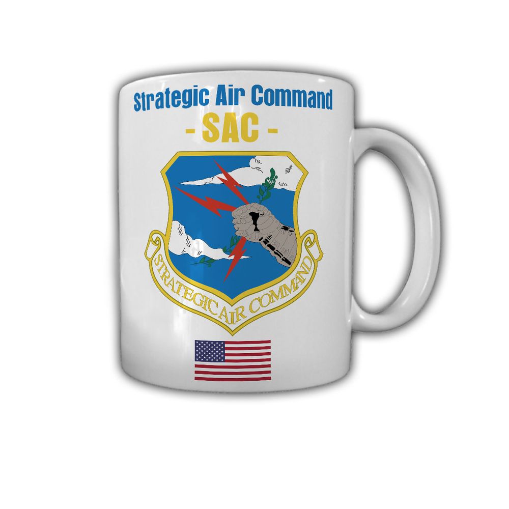 Cup Strategic Air Command SAC US Air Force America USA Crest # 30176