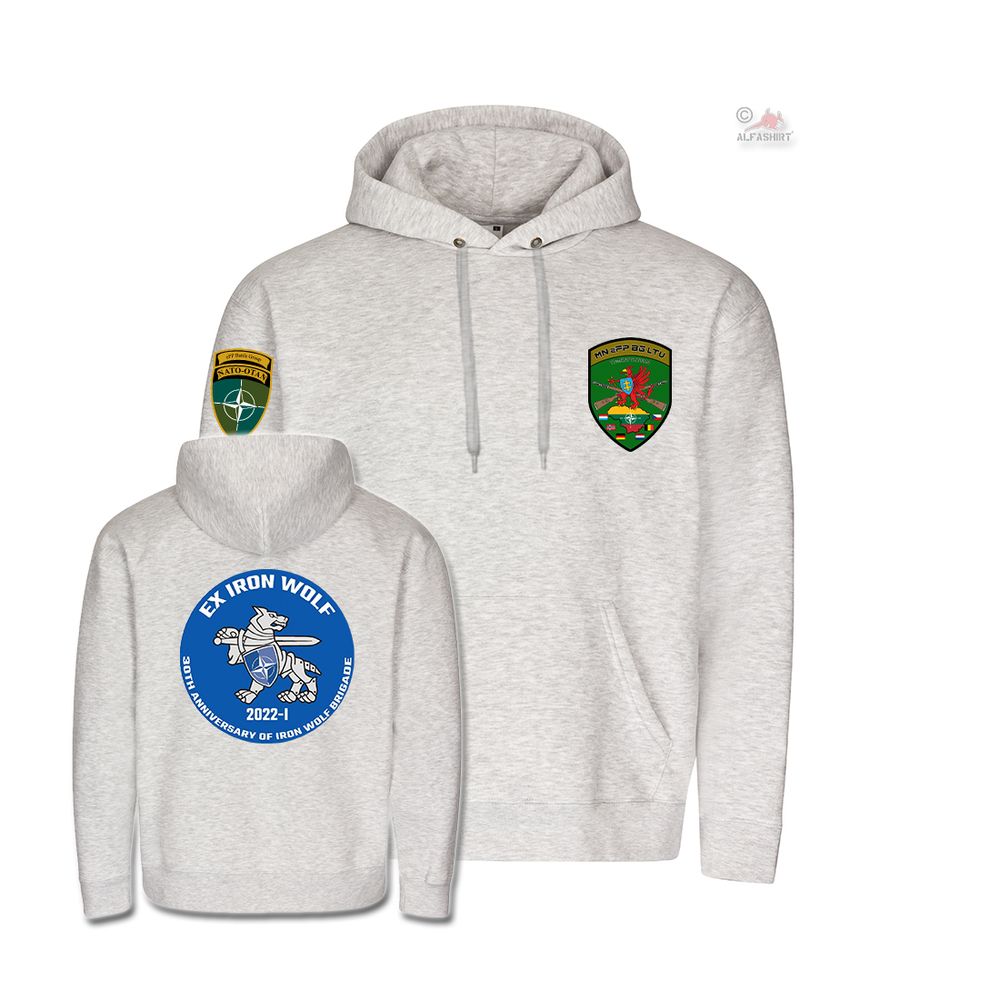 Hoodie eFP BG LTU 11 Rotation Lithuania Bundeswehr Pullover#39750