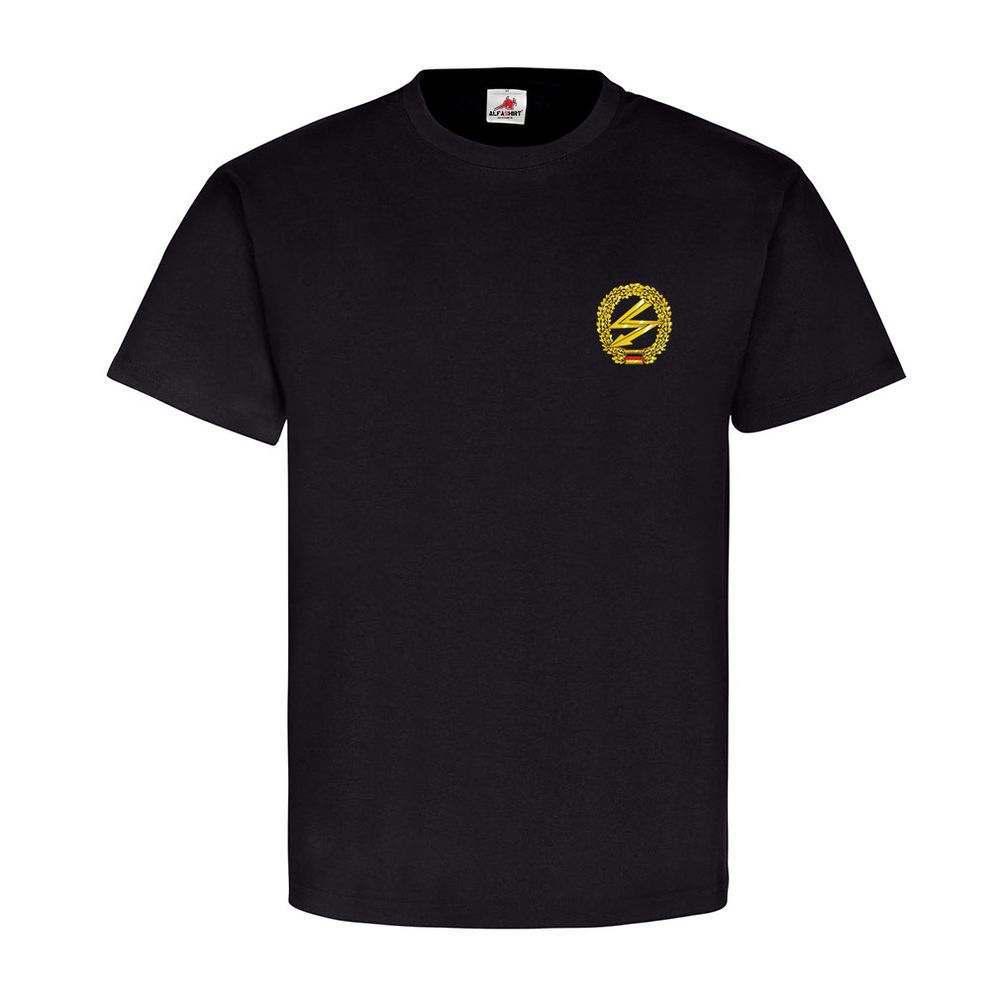 Brustabzeichen Fernmelde Fernmeldetruppe Fernmeldebataillon - T Shirt #975