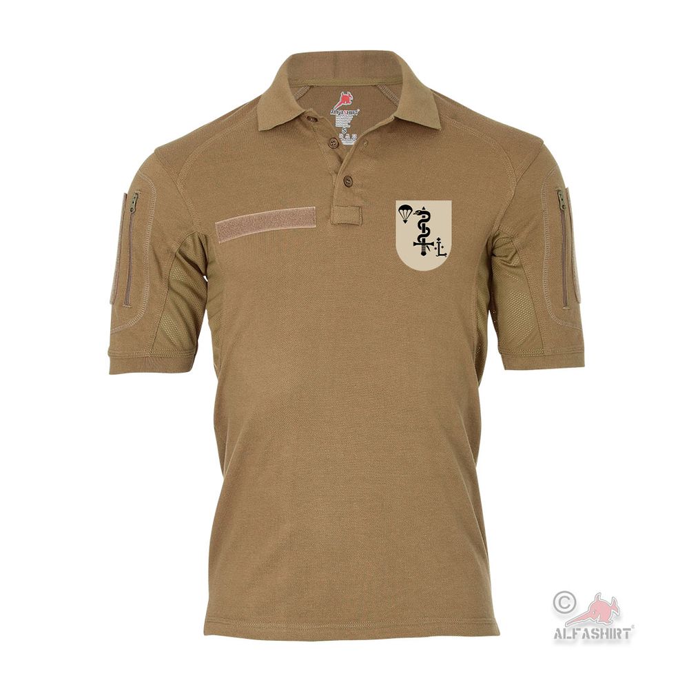 Tactical Poloshirt Alfa Kdo Kommando SES Leer Ostfriesland Altes Wappen  #39258