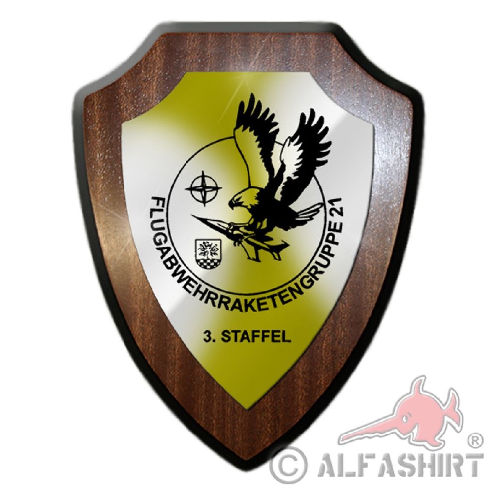 3 Staffel FlaRakGrp 21 Flugabwehrraketengruppe Komapnie Wappenschild #19821
