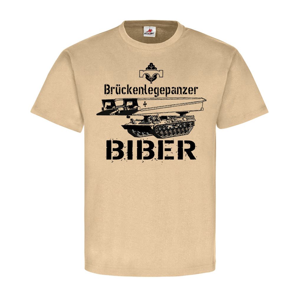 Brückenlegepanzer Biber Bundeswehr Panzer Panzerschnellbrücke - T Shirt #25681