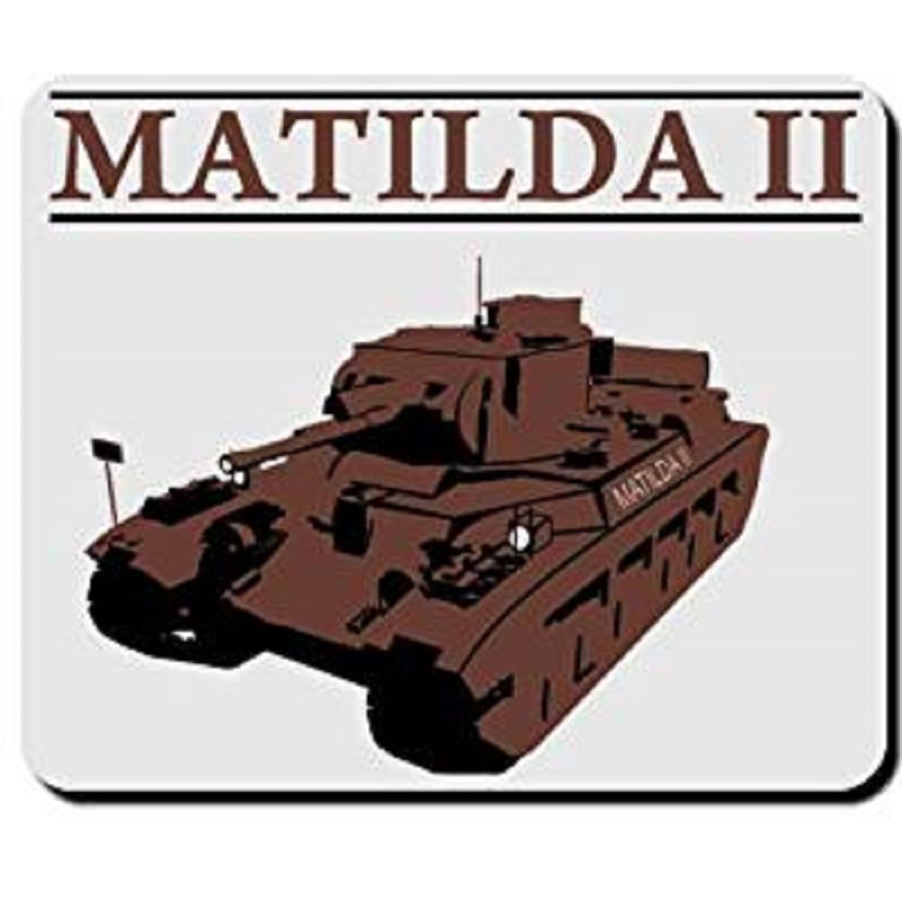 Matilda II Mark II Infanterie Royal Army Tank England British - Mauspad #3023
