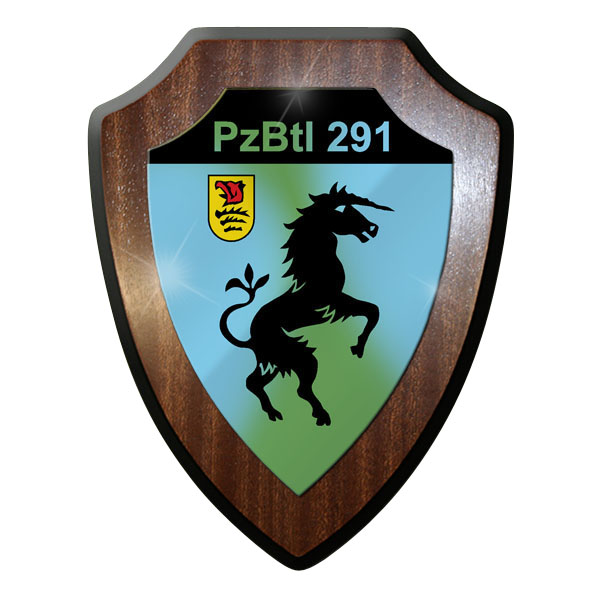 Wappenschild - Panzerbataillon 291 PzBtl Bundeswehr Emblem Wappen Abzeichen#9047