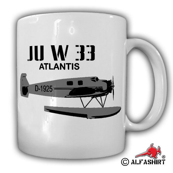 JU 33 Atlantis Aircraft Hans Bertram Atlantic Ocean World Tour China Cup # 15382