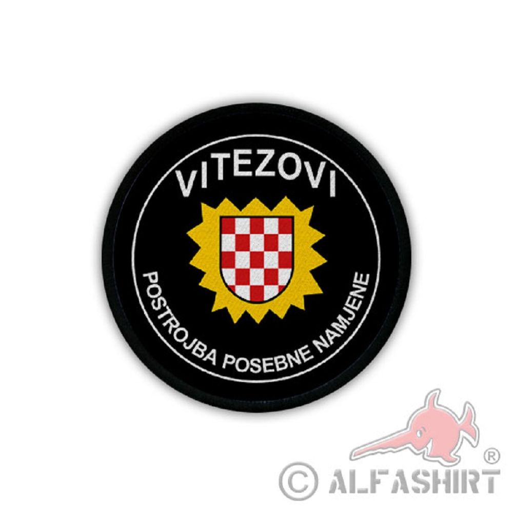 Patch / Aufnäher - Vitezovi Postrojba Posebne Namjene HVO Spezialeinheit #19244