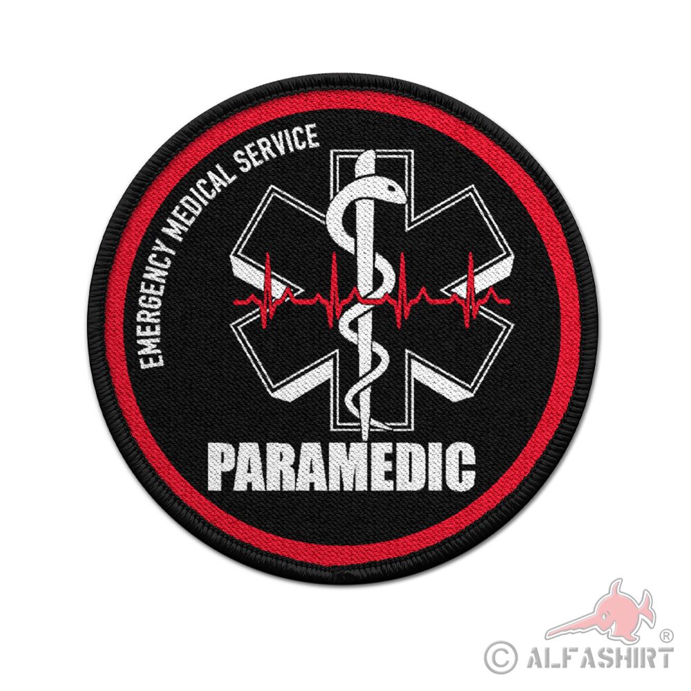 Patch Rund Emergency Medical Service Rettungsdienst Medic Notarzt #38466