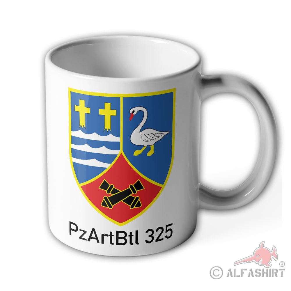 Tasse PzArtBtl 325 Wappen Artillerietruppe Panzerartilleriebataillon #42406
