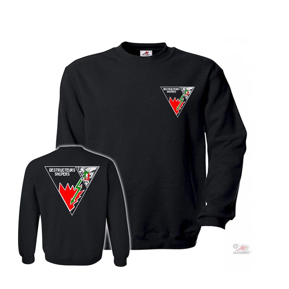 2e régiment étranger de parachutistes Destructeurs Snipers Pullover #38224