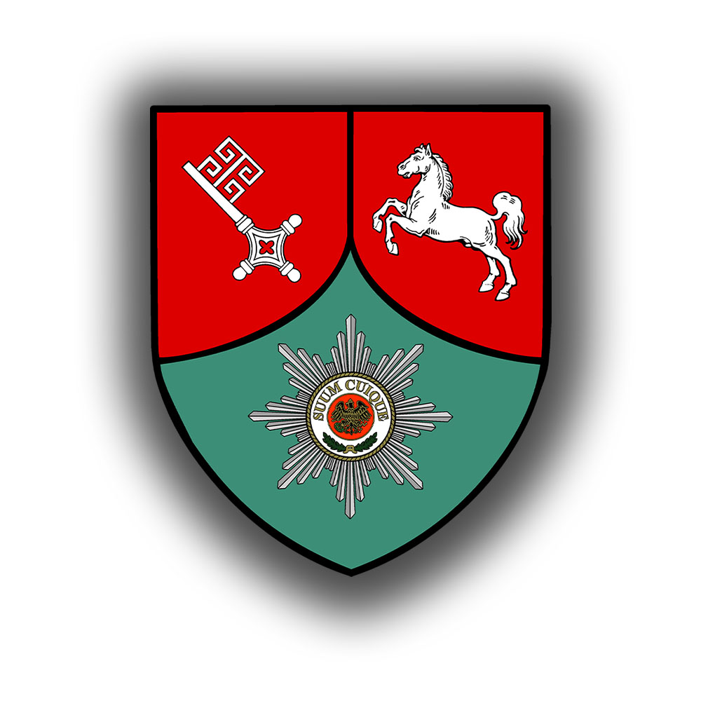Sticker 10x8.5cm 3rd Company Field Police Battalion FJgBtl 152 German Armed Forces A7333