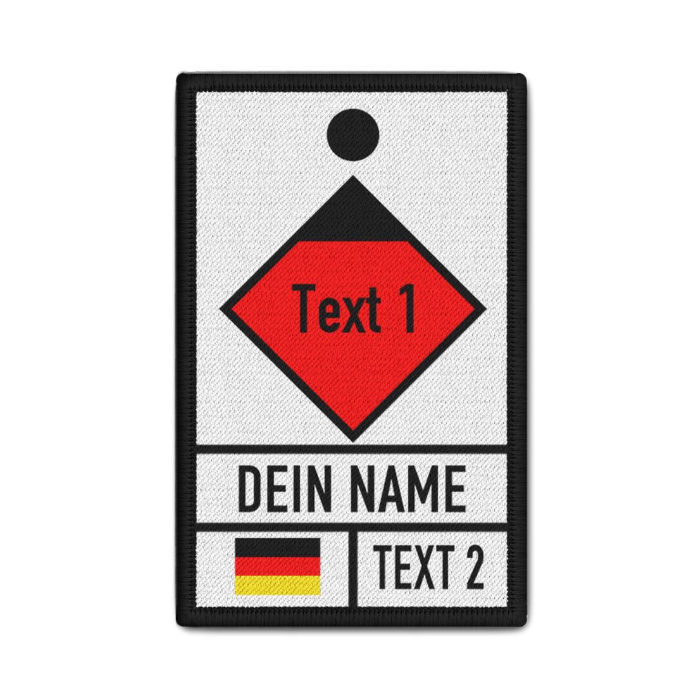 Rank Patch Truppführer Feuerwehr Rettungsdienst Leitstelle #47470