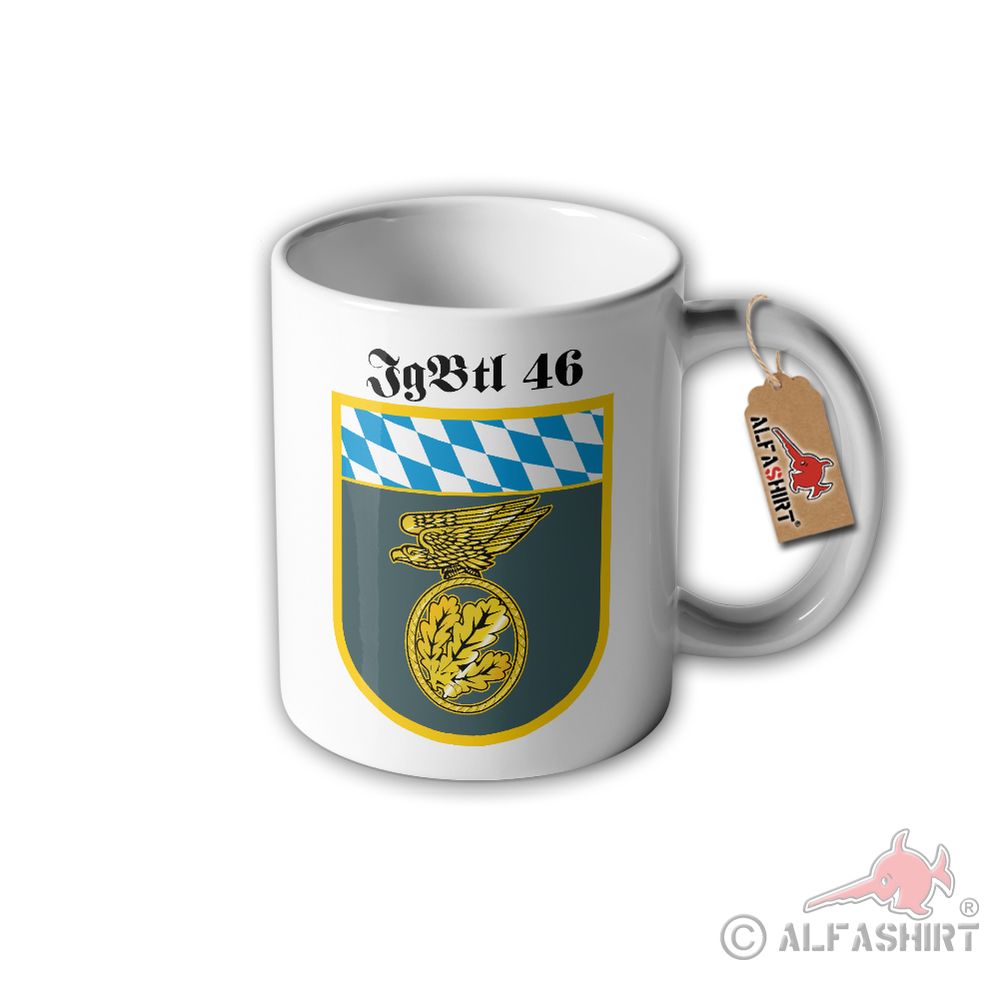 Tasse JgBtl 46 Jägerbataillon Hemau BW Häferl Baritsa #30457