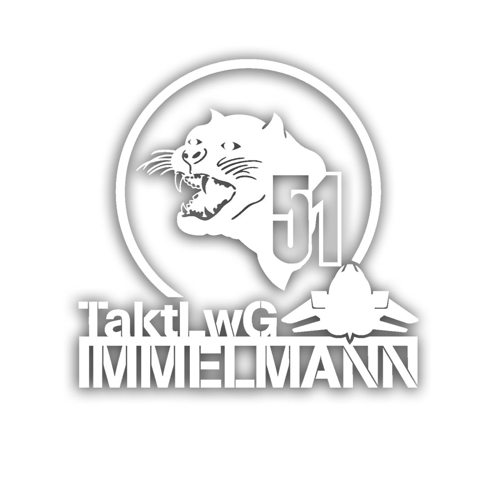 Taktische Luftwaffengeschwader 51 TaktLwG AufkleberJagel 20x20cm#A5986