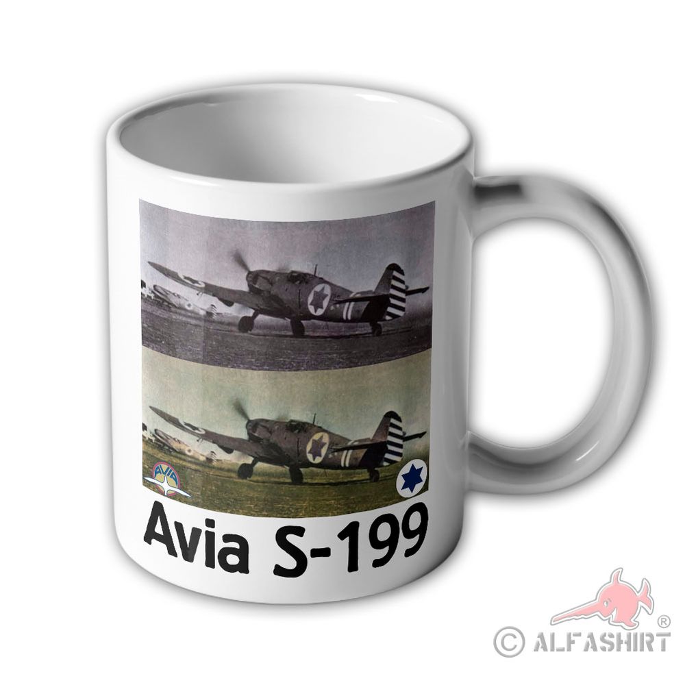 Tasse Avia S-199 IDF Israel Me106 Foto IDF#43568